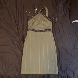 Sexy Green Topshop Dress